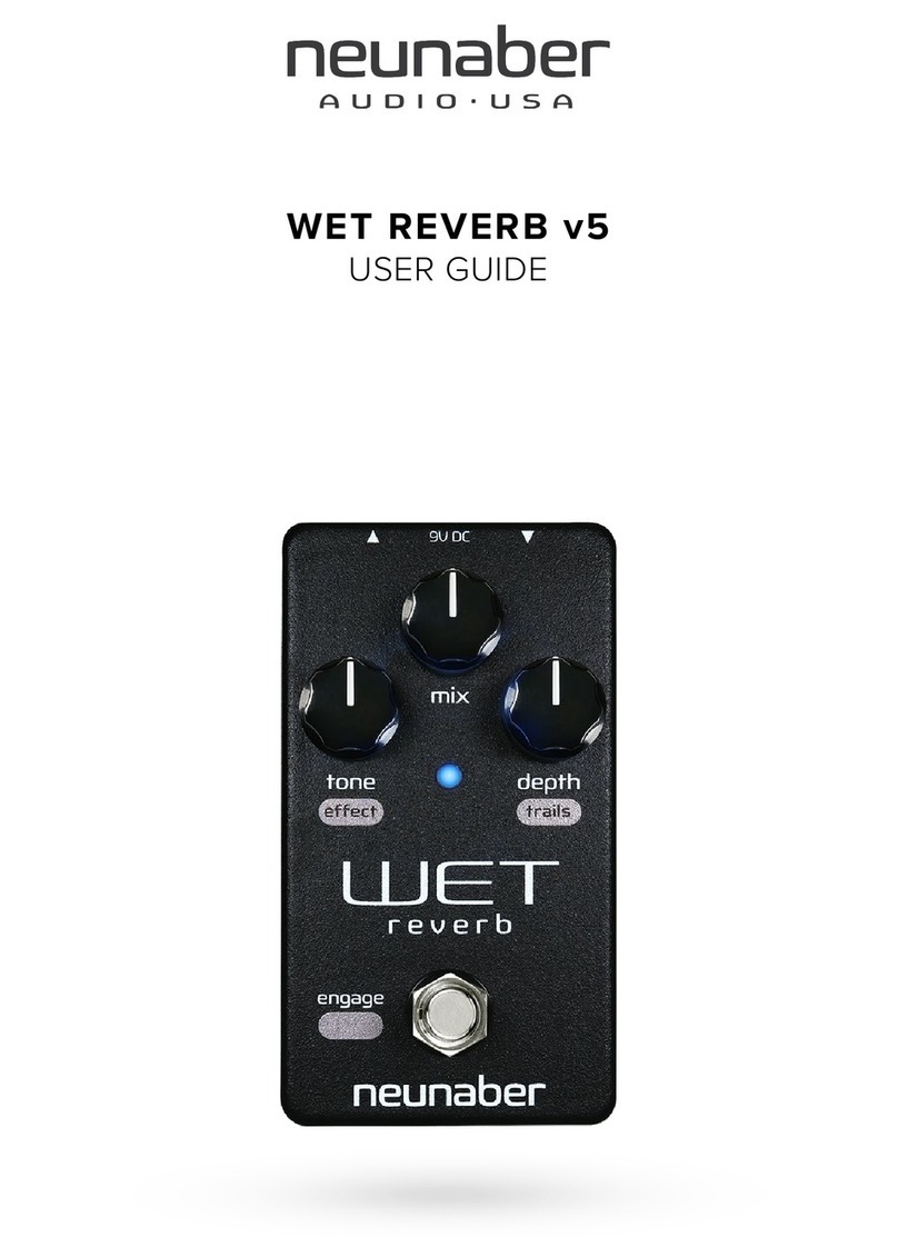 Neunaber WET REVERB v5 user guide