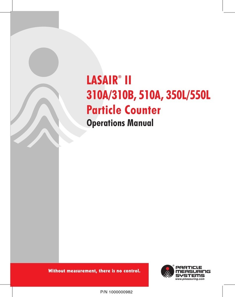 Particle Measuring Systems LASAIR II 350L Operation manual