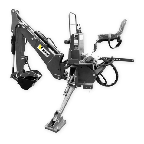 Victory BACKHOE Series Operator's manual
