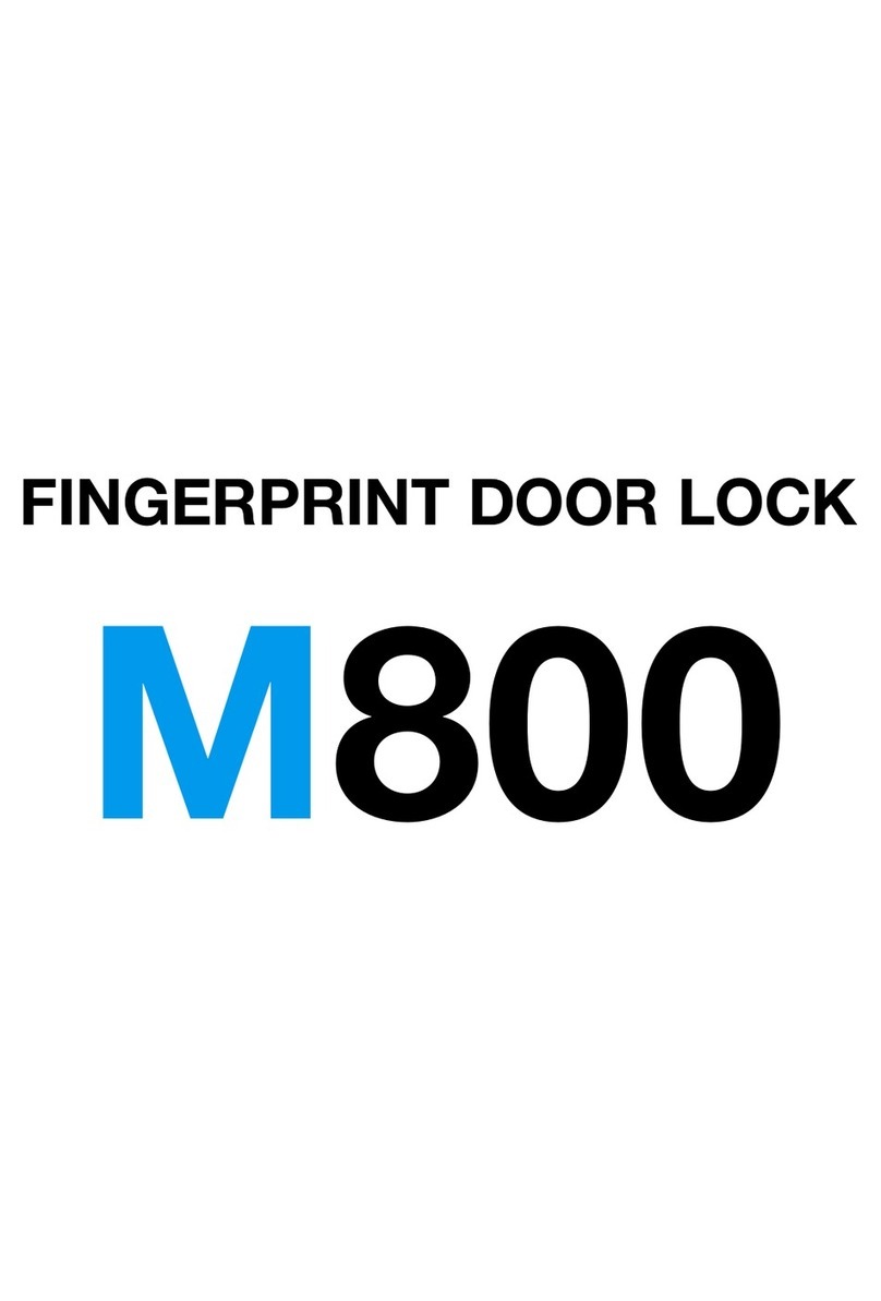 Avent Security M800 manual
