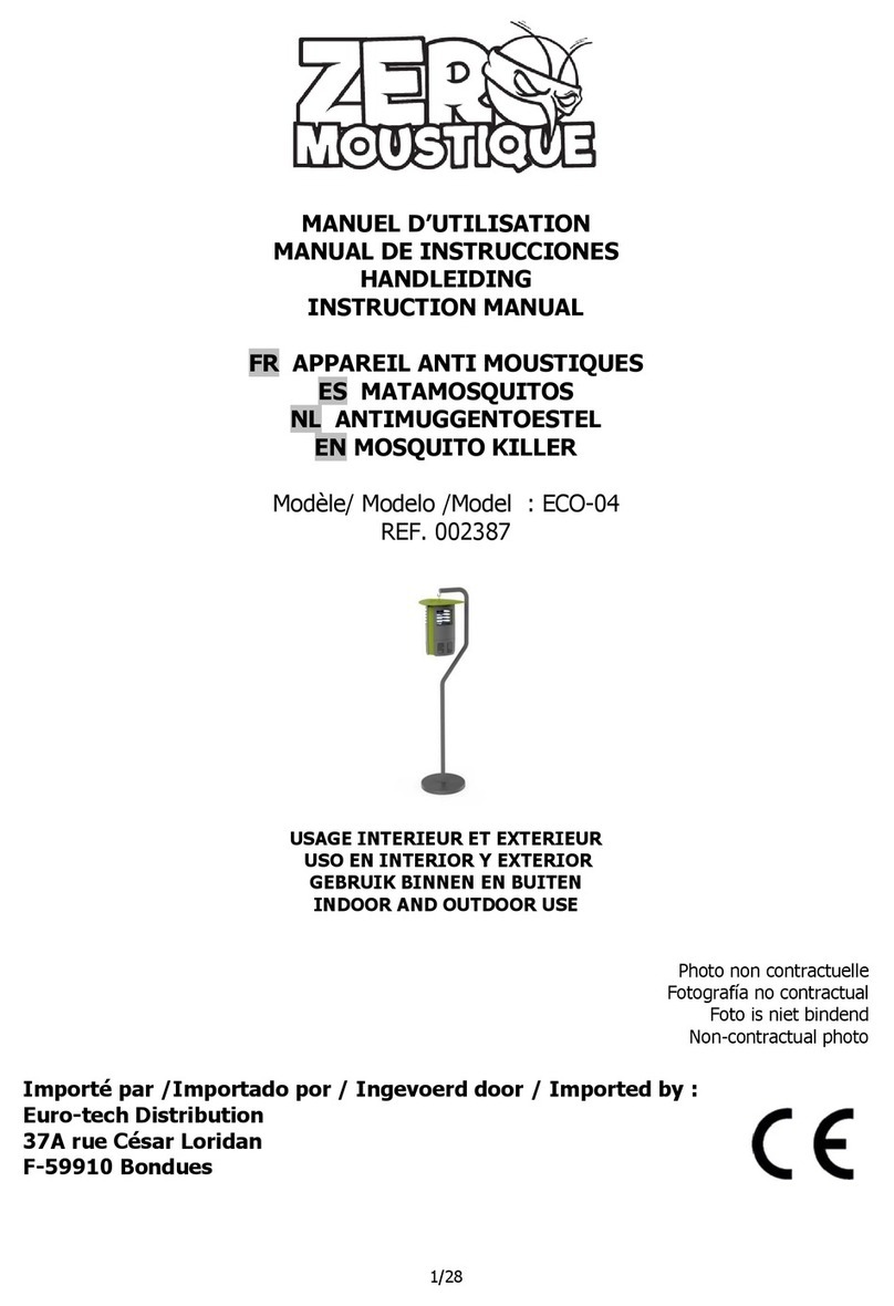 Zero Moustique ECO-04 instruction manual