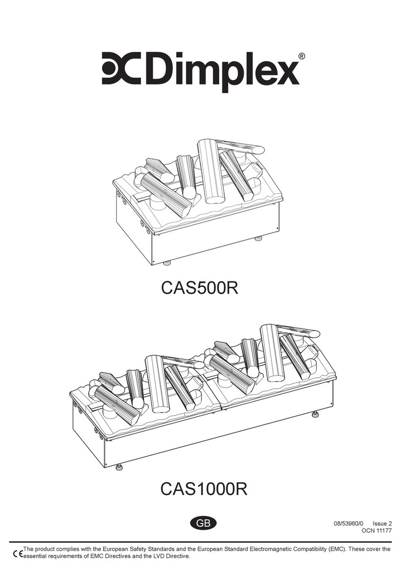 Dimplex CAS500R User manual