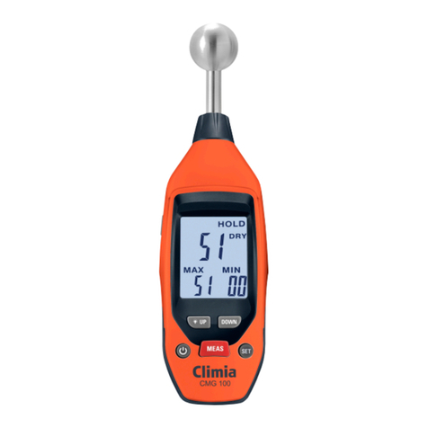 CLIMIA CMG 100 operating manual