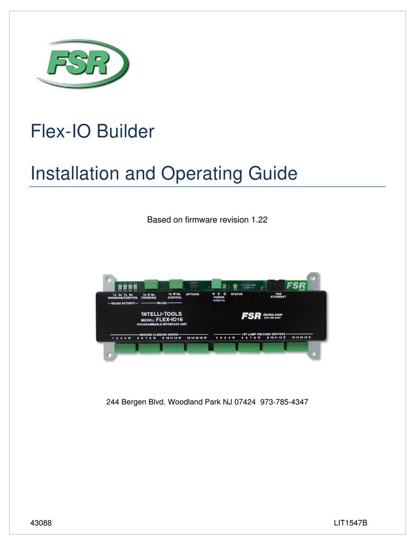 FSR Flex-IO16 Installation guide