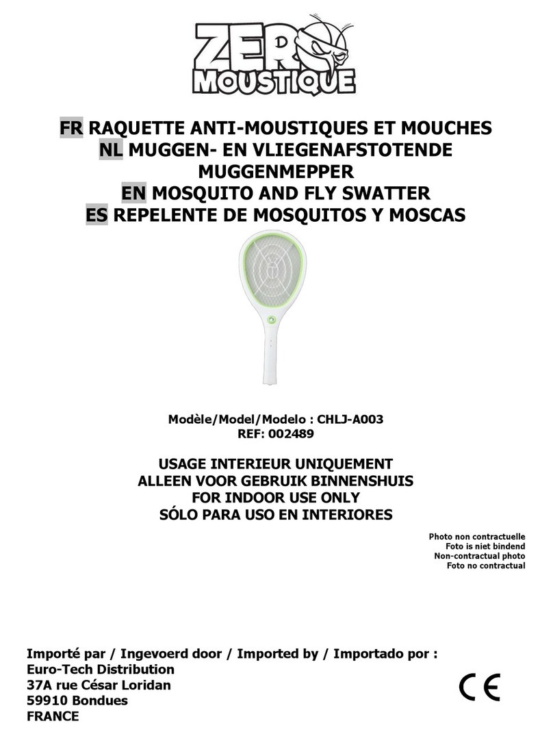 Zero Moustique CHLJ-A003 manual
