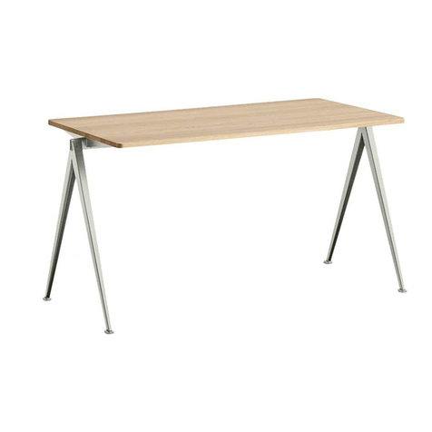 Hay PYRAMID TABLE 01 User manual Hay PYRAMID TABLE 01 User manual