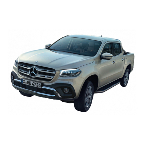 Mercedes-Benz X-Class 2017 operating instructions