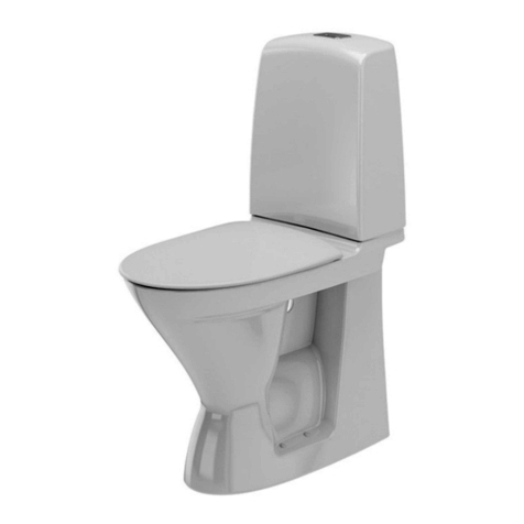 enware IFO SPIRA WC Installation and maintenance instructions