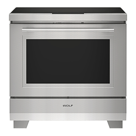 Wolf Induction Range Series manual