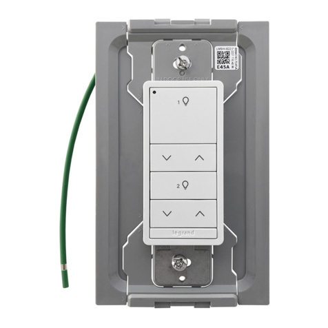 LEGRAND Wattstopper LMSW-610-S User manual