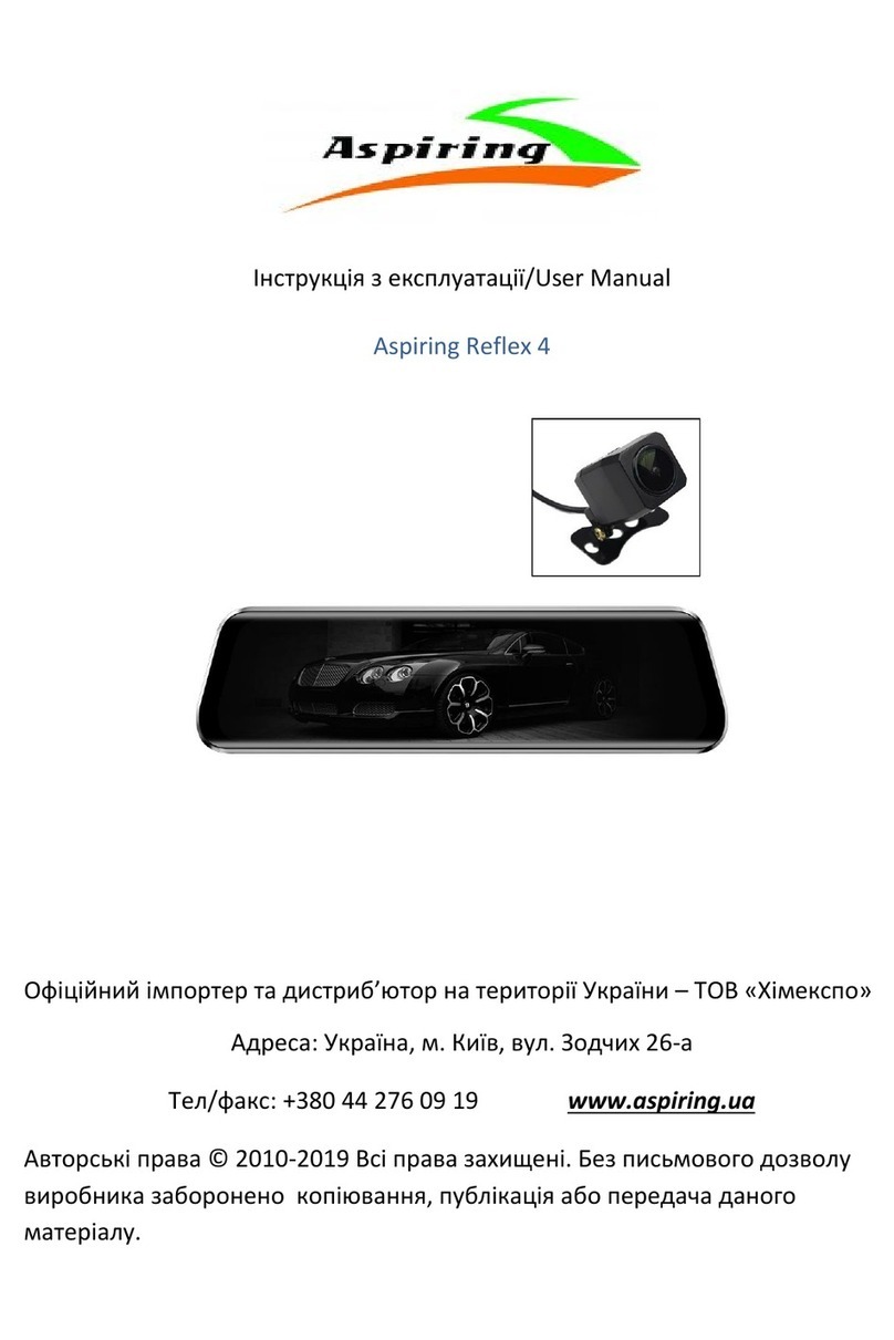 Aspiring Reflex 4 User manual Aspiring Reflex 4 User manual
