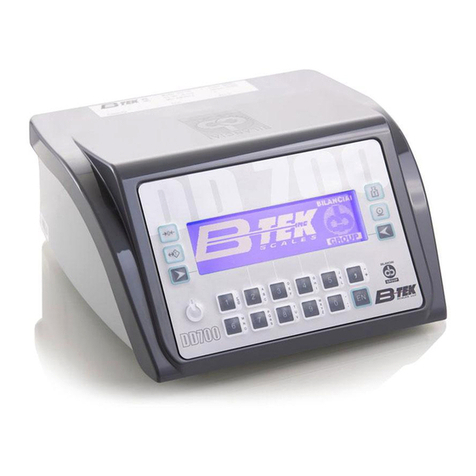 B-TEK Scales DD700 Setup instructions B-TEK Scales DD700 Setup instructions