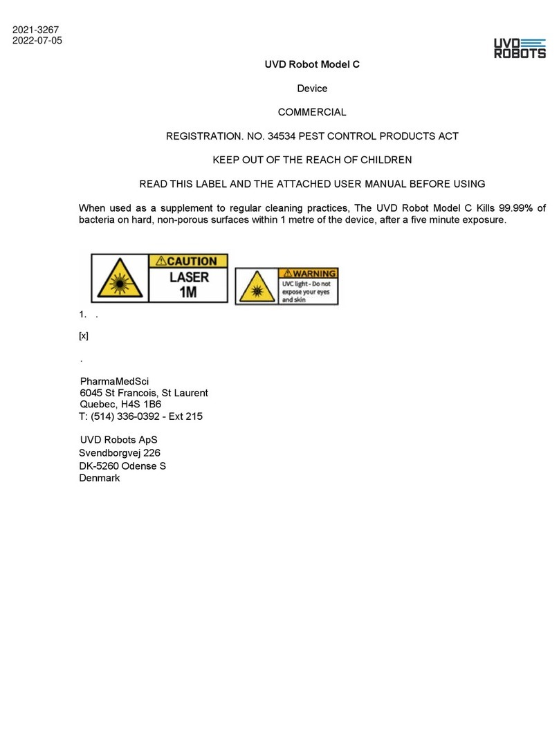 UVD ROBOTS C user manual