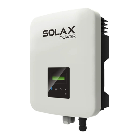 Solax X1 Series User manual