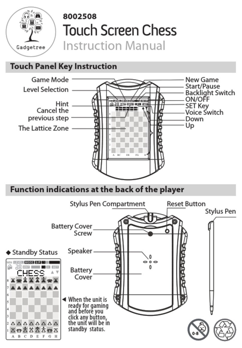 Gadgetree 8002508 instruction manual Gadgetree 8002508 instruction manual