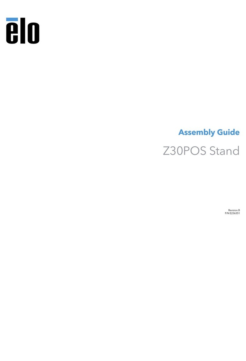 Elo TouchSystems Z30POS Stand User manual