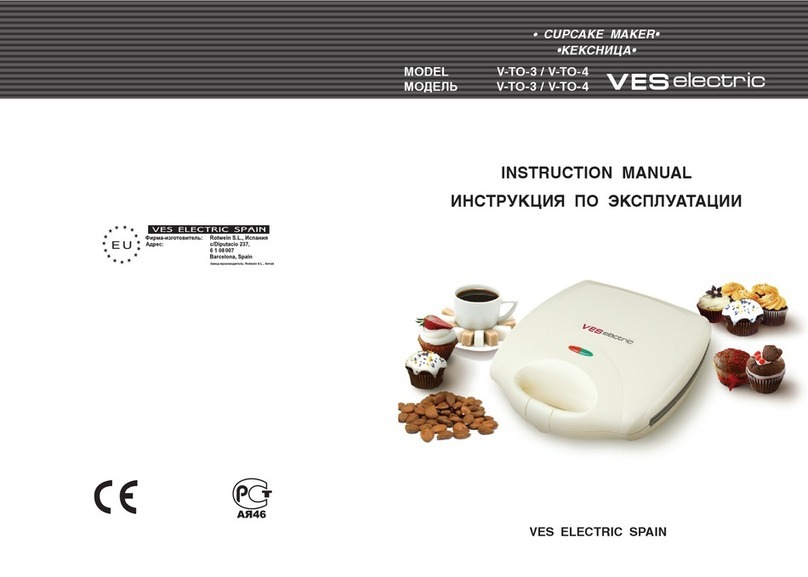 Ves Electric V-TO-3 instruction manual
