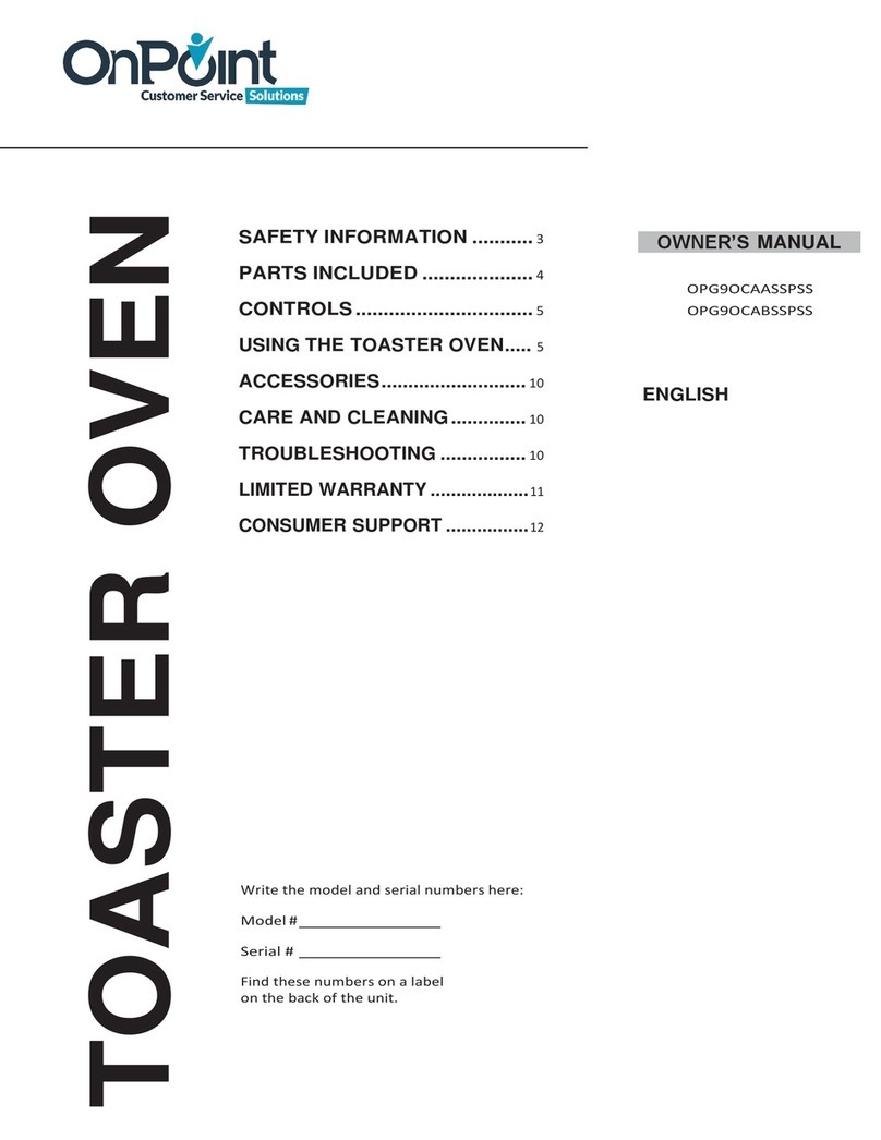 OnPoint OPG9OCAASSPSS owner's manual