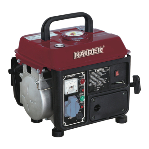 Raider RD-GG08 User manual