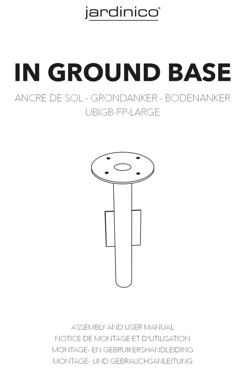 JARDINICO UBIGB-FP-LARGE Use and care manual