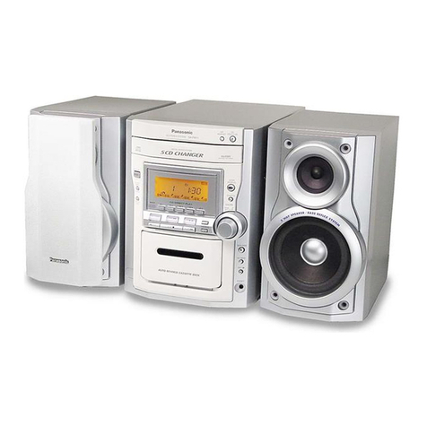 Panasonic SAPM11 - MINI HES W/CD PLAYER User manual