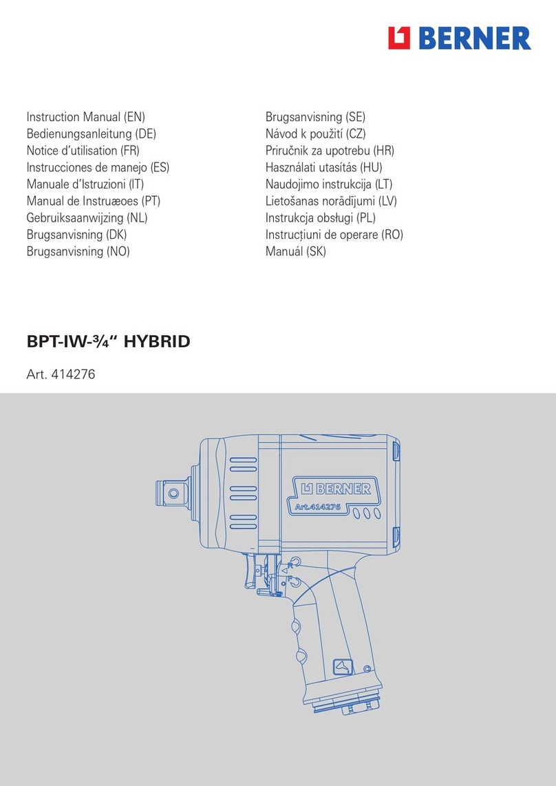 Berner BPT-IW-3/4 HYBRID User manual