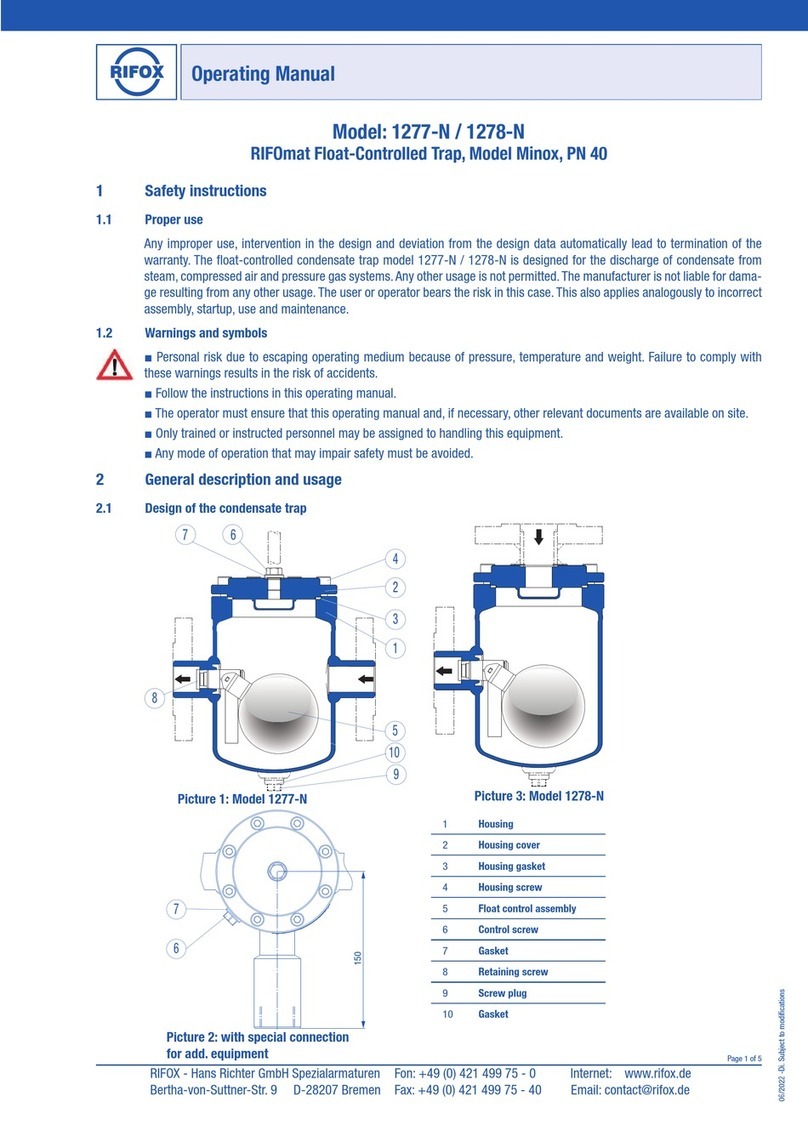 Rifox RIFOmat 1277-N operating manual Rifox RIFOmat 1277-N operating manual