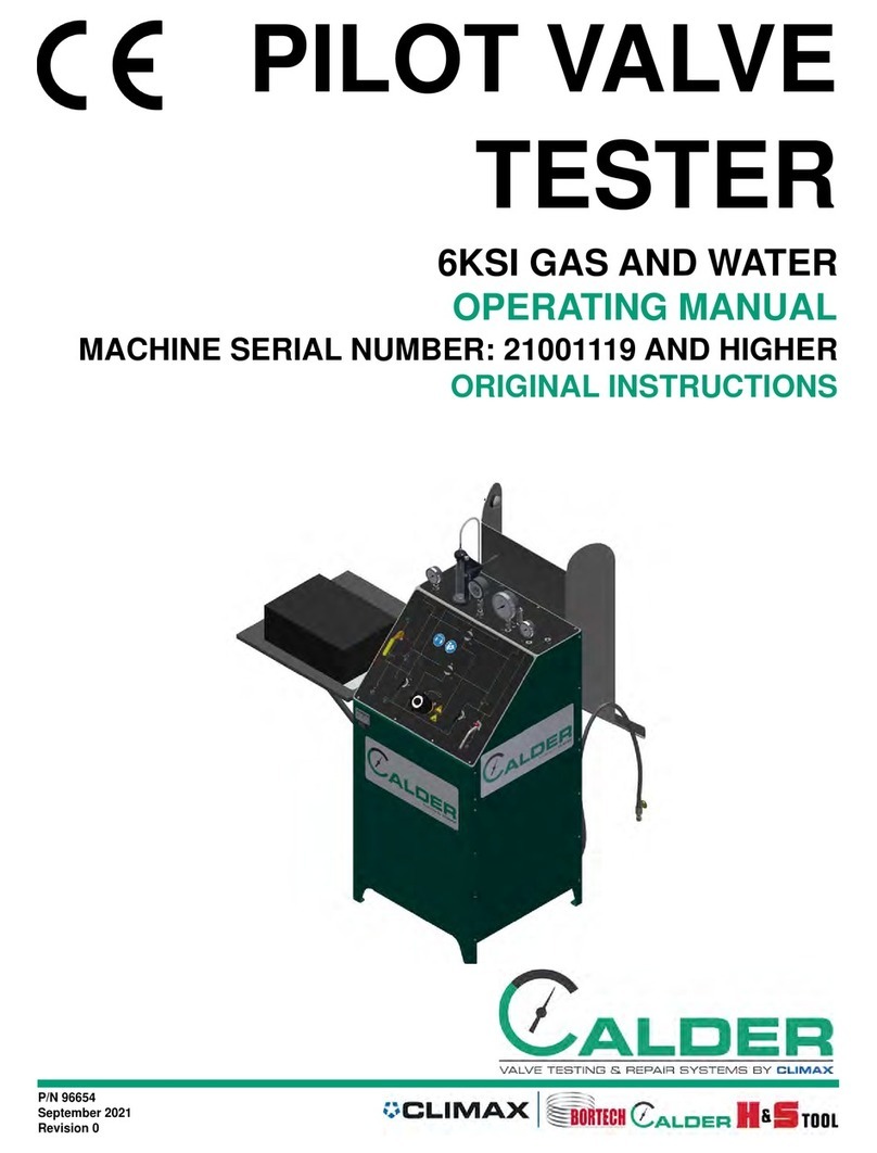 CALDER 21001119 operating manual