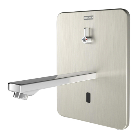 Franke F3 Series Installation and operating instructions