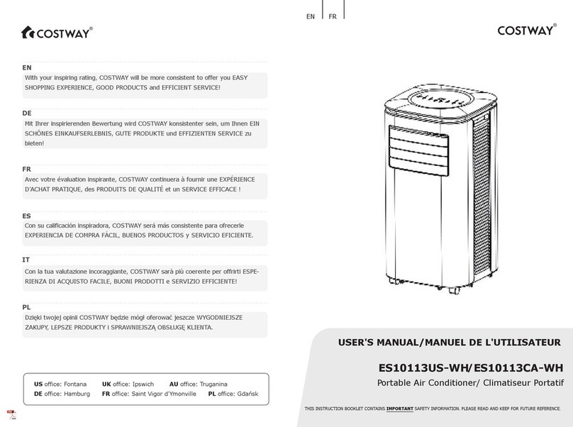 Costway ES10113US-WH User manual