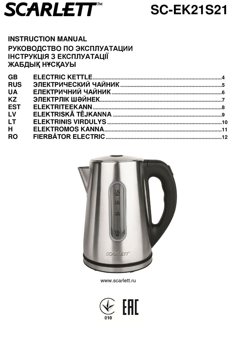 Scarlett SC-EK21S21 instruction manual