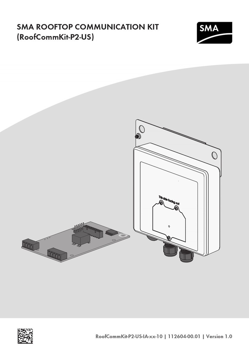 SMA RoofCommKit-P2-US installation manual