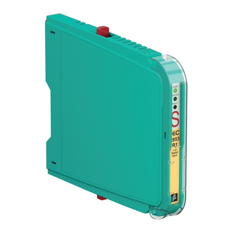 Pepperl+Fuchs SIL HiC2853R1 User manual