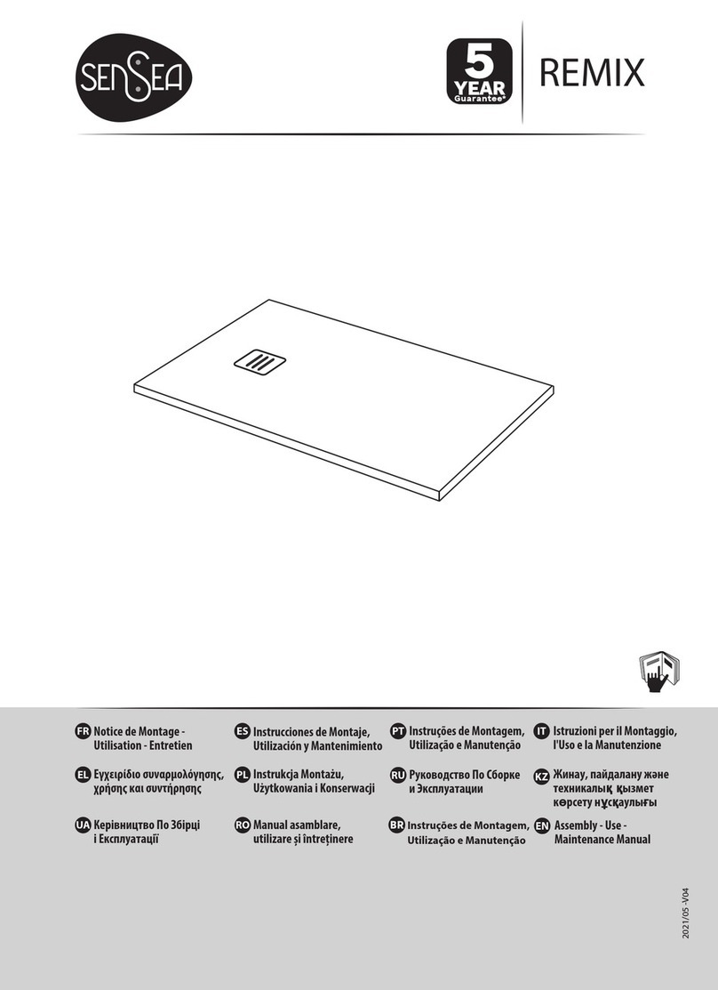 Sensea Remix Assembly, Use, Maintenance Manual