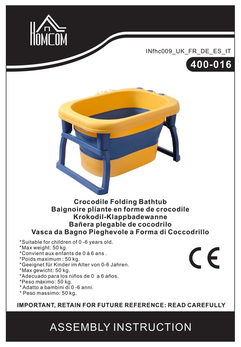 HOMCOM 400-016 quick start guide