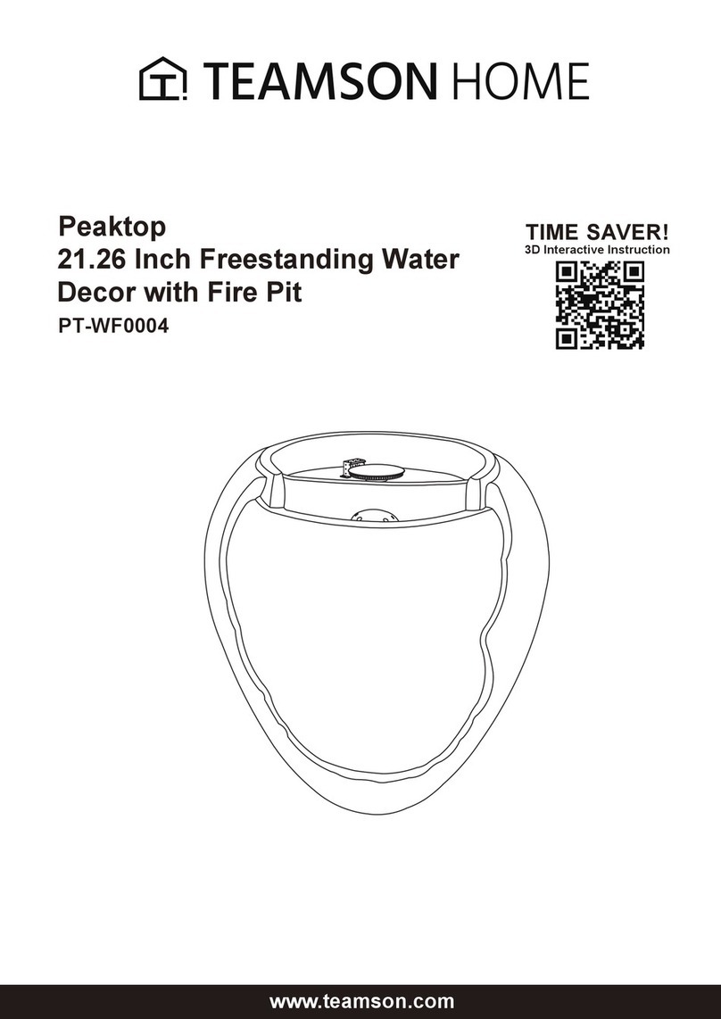 Teamson Home PT-WF0004 instruction manual