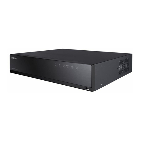 Wisenet HRX-1635 User manual
