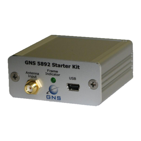 GNS 5892 Starter Kit User manual
