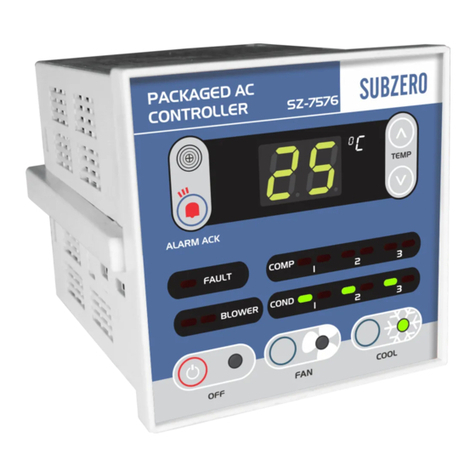 Subzero SZ-7576 quick start guide