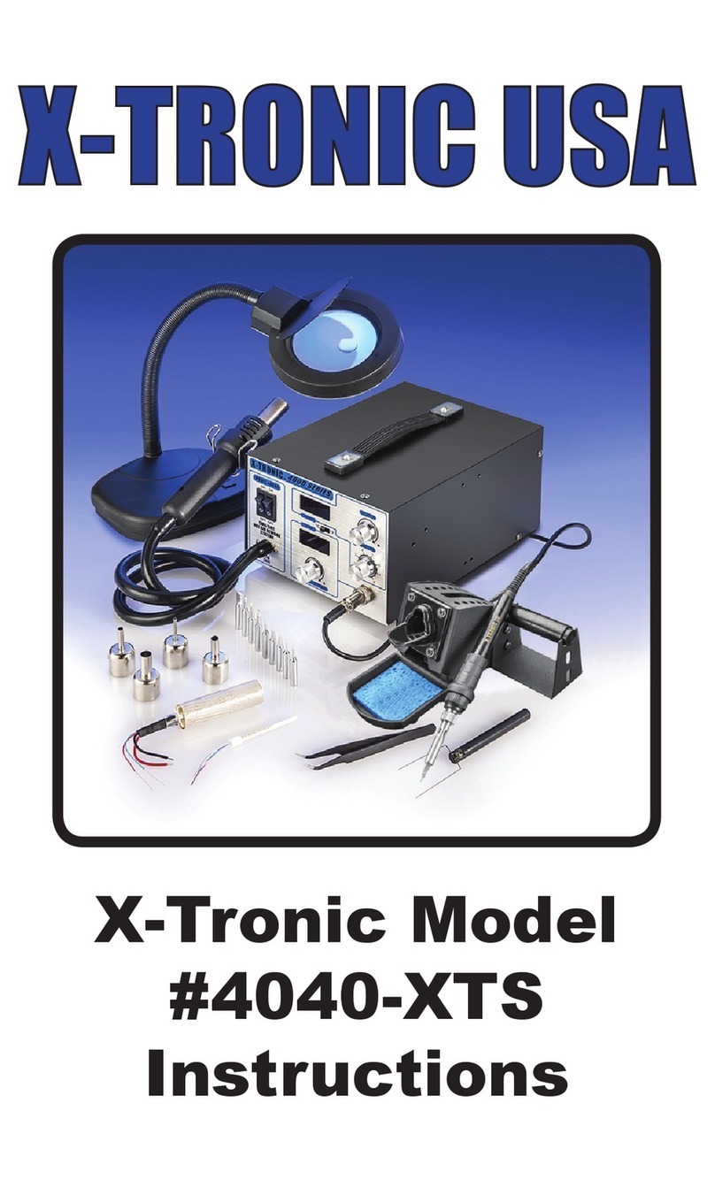 XTRONIC 4040-XTS instructions XTRONIC 4040-XTS instructions
