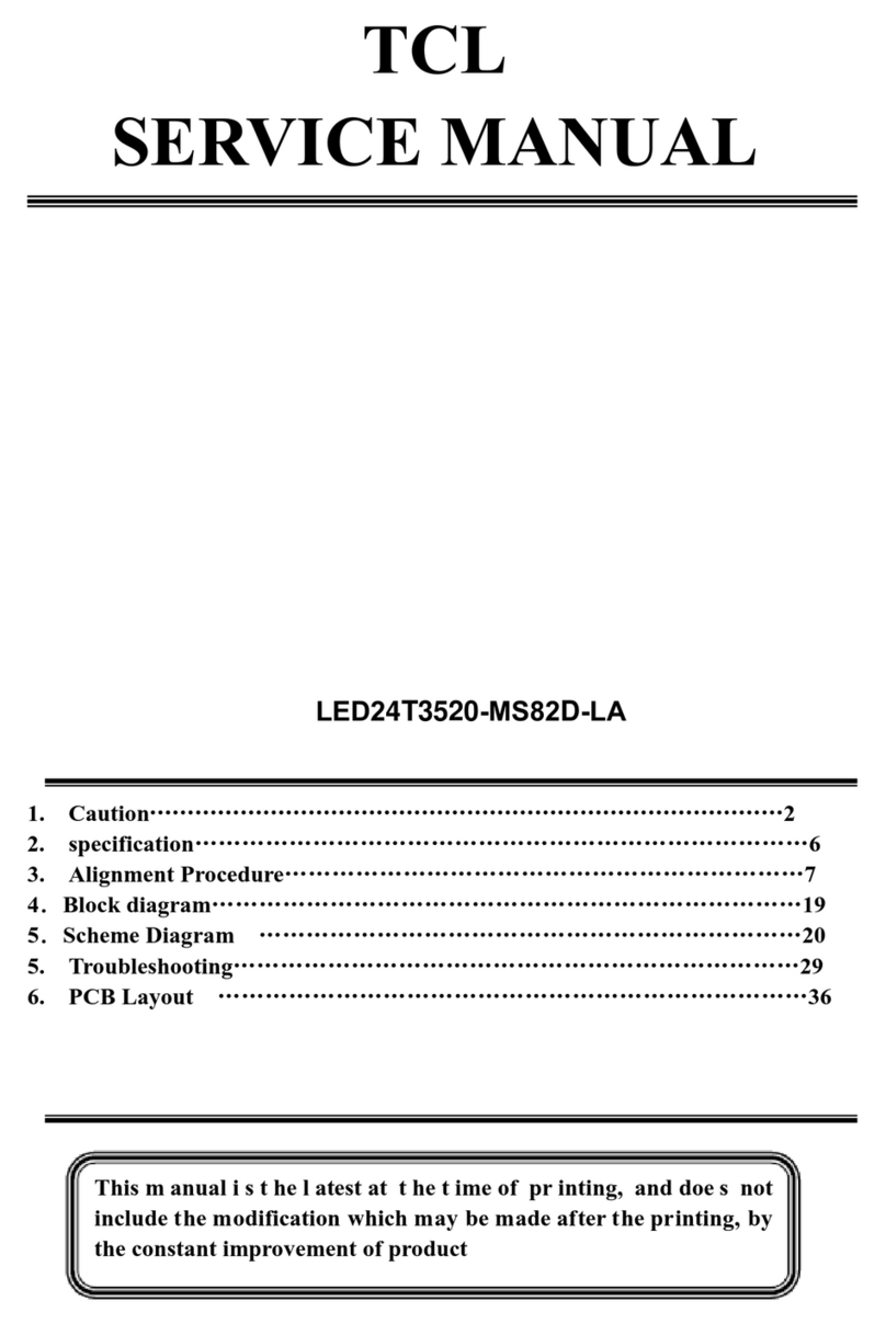 TCL LED24T3520 User manual