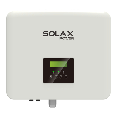 SolaX Power X1-Hybrid User manual