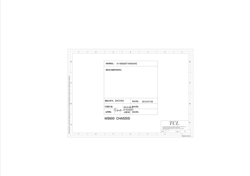 TCL 01-MS600T-MAA2HG User manual