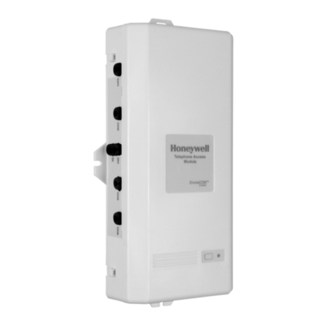 Honeywell TELEPHONE ACCESS MODULE W8735D User manual