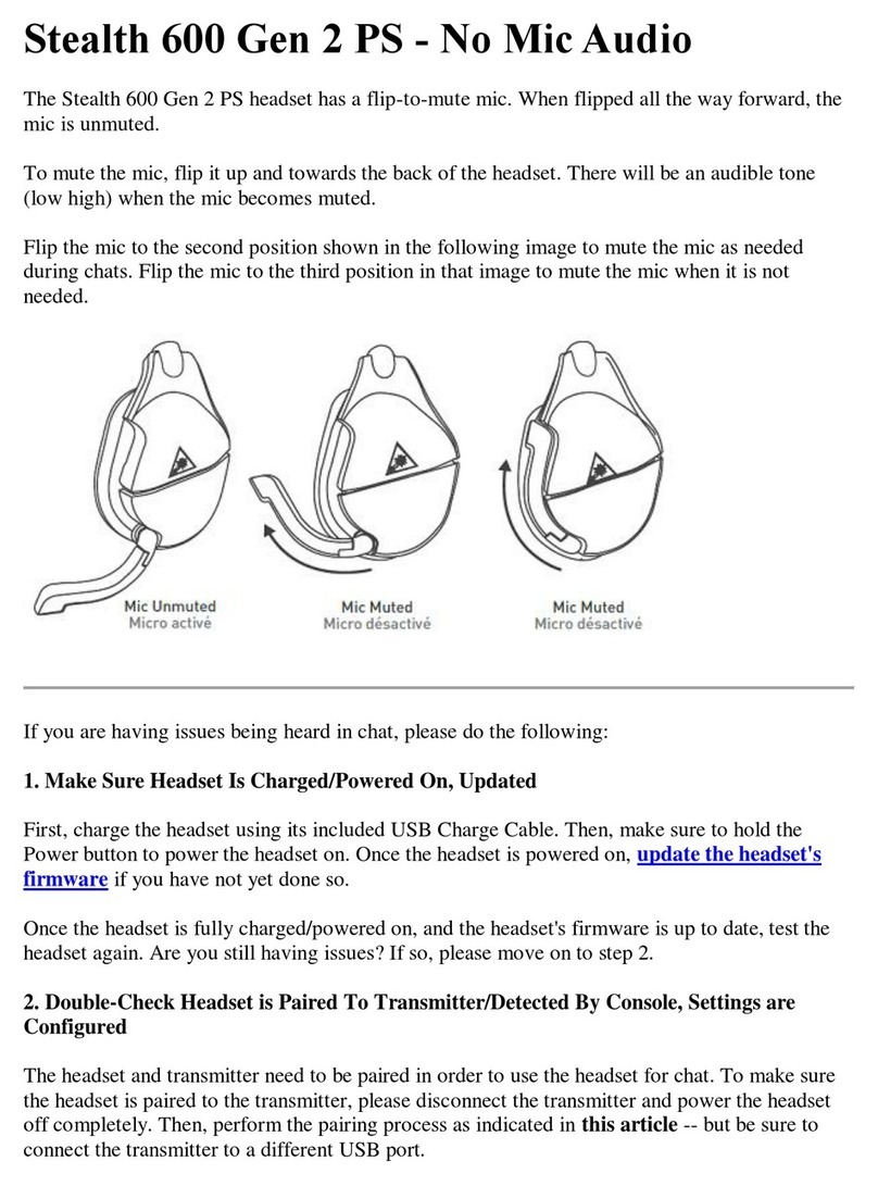 Stealth 600 Gen 2 PS User manual