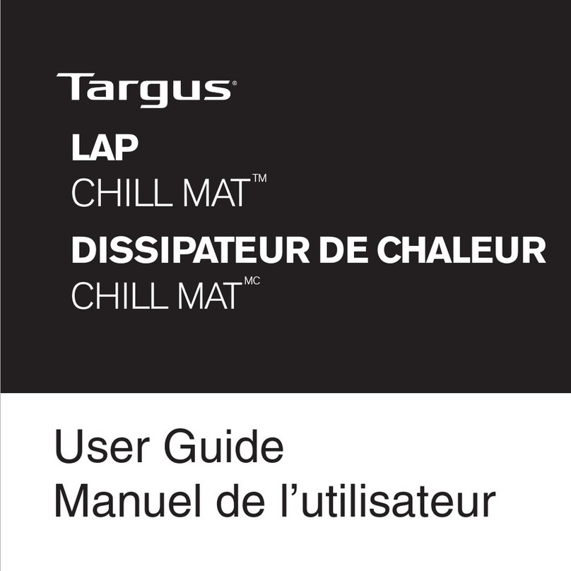 Targus Chill Mat User manual Targus Chill Mat User manual