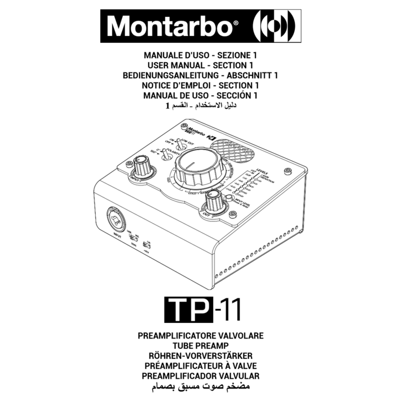 Montarbo TP-1 user manual