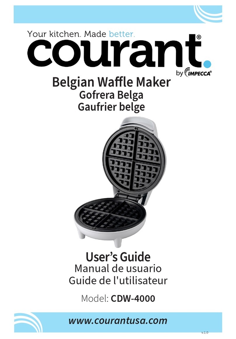 Impecca courant CDW-4000 User manual