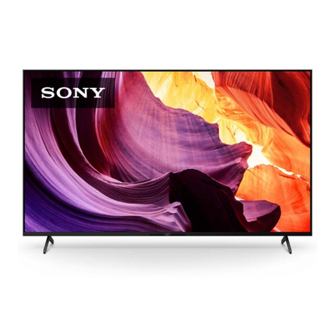 Sony Bravia KD-50X80K User manual