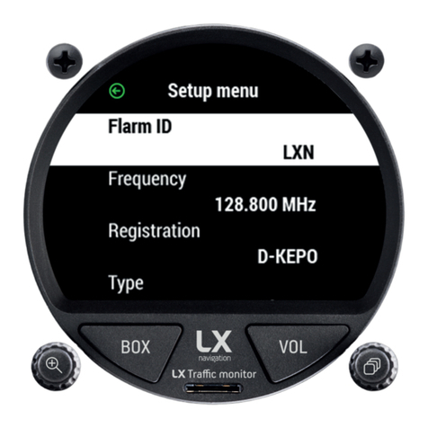 LX Navigation Traffic monitor 57 user manual